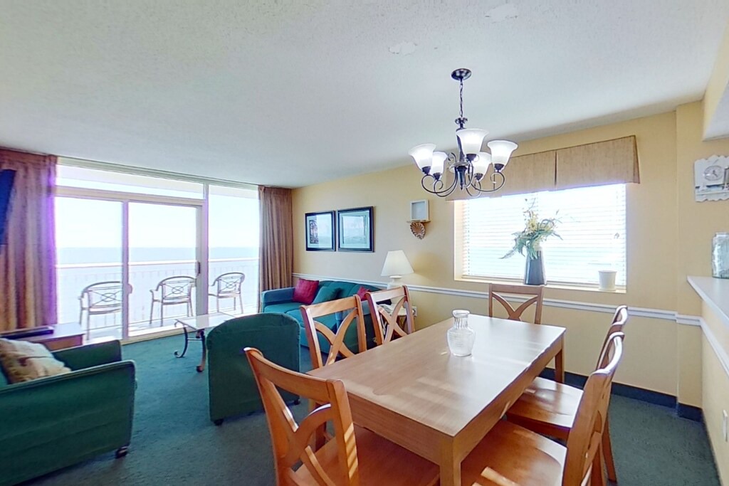 Myrtle Beach Condo | 14th Floor Oceanfront Snowbird Friendly Condo w/ WiFi, AC, Private W/D