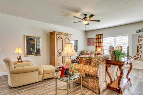 Aiken House | 2 Mi to Steeplechase Racecourse: Stylish Aiken Gem