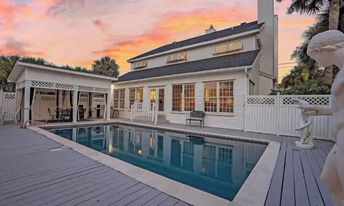 Folly Beach House | Across the street from the beach, pool, hot tub! Elevator!
