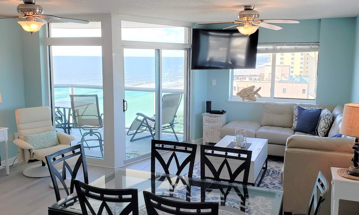 North Myrtle Beach Condo | AMAZING VIEWS-Cherry Grove Oceanfront Luxury, Hot Tubs, Pools & Lazy River