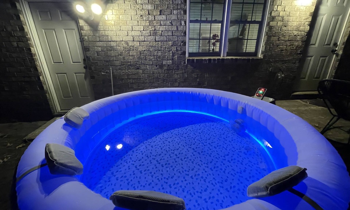 Ladson House | Charleston King Suite Hot Tub Foosball Fire Pit 2