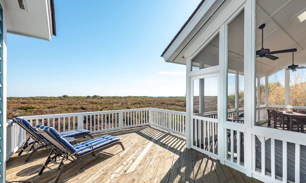Seabrook Island House | Distant Ocean Views! Walk to North Beach! Amenity access available for purchase!