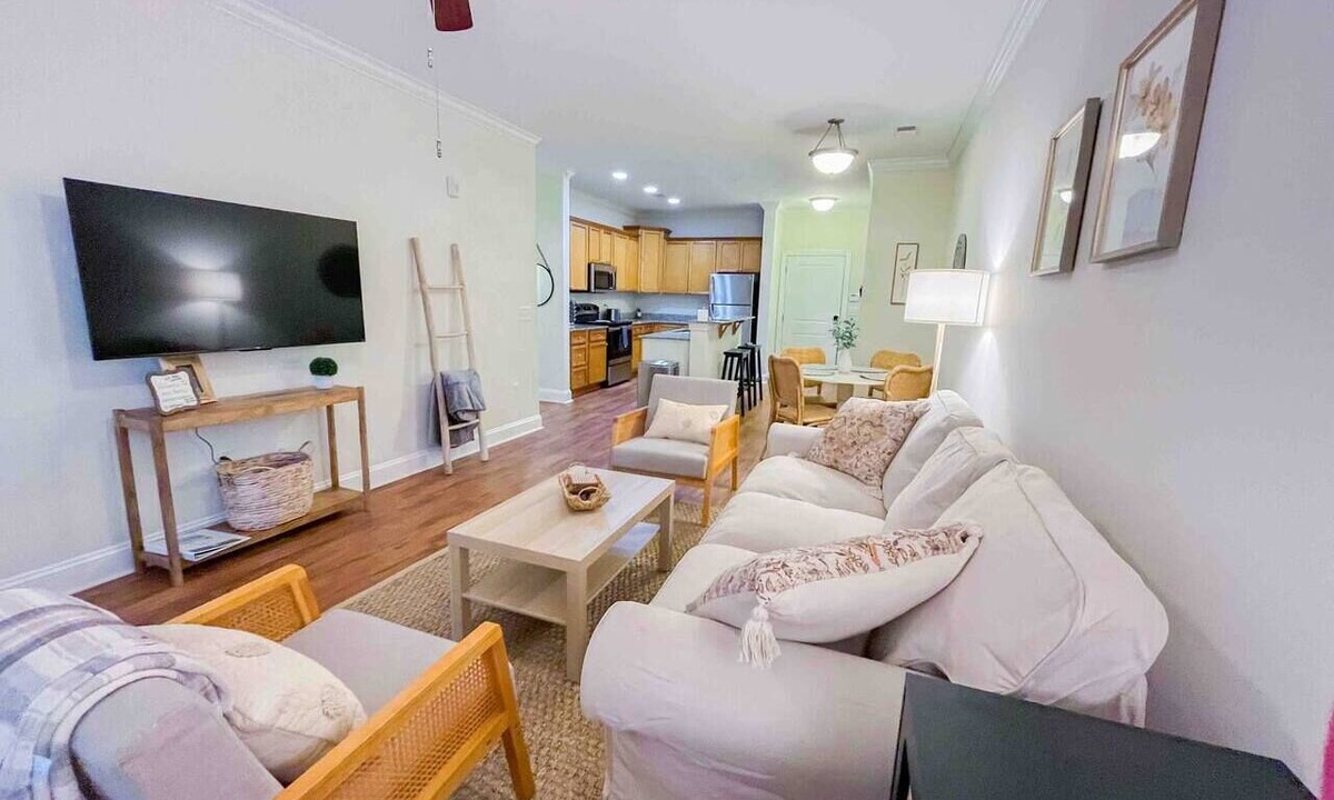 Fort Mill Condo | Fort Mill - 14 day furnished stay or longer!