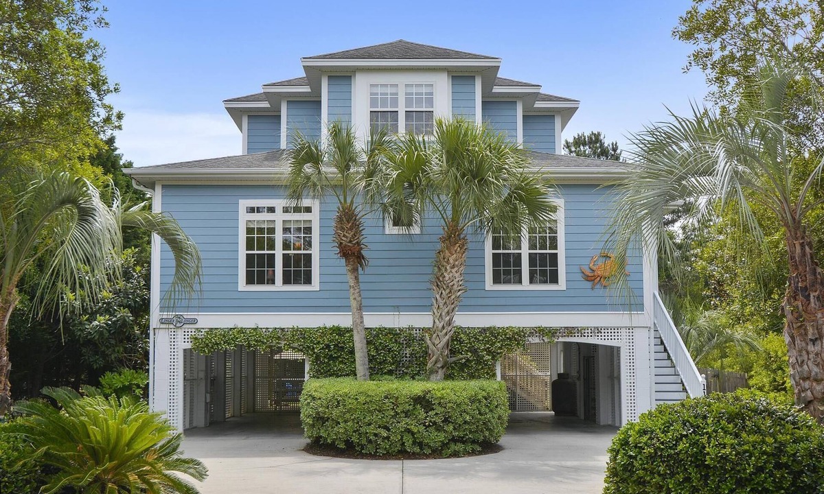 North Litchfield Beach House | Home with private swimming pool located at North Litchfield Beach in Pawleys Island.