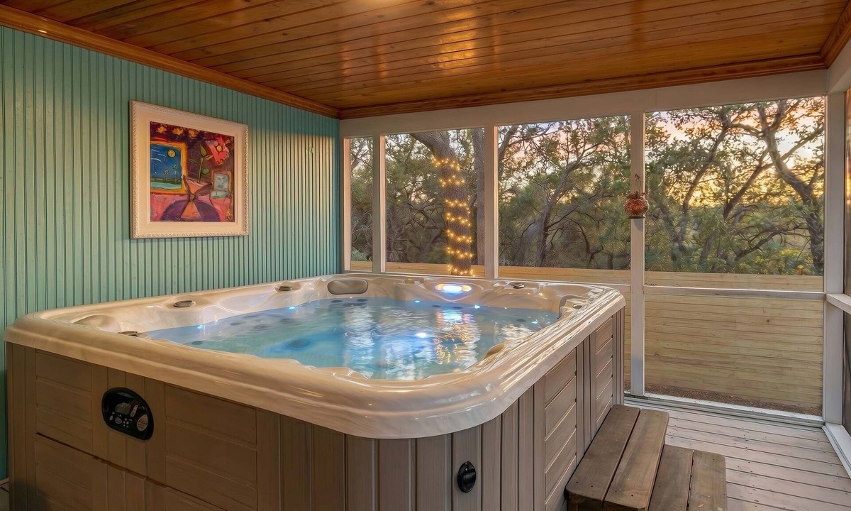 Charleston House | Hot Tub, Screened Porch and Fenced Yard