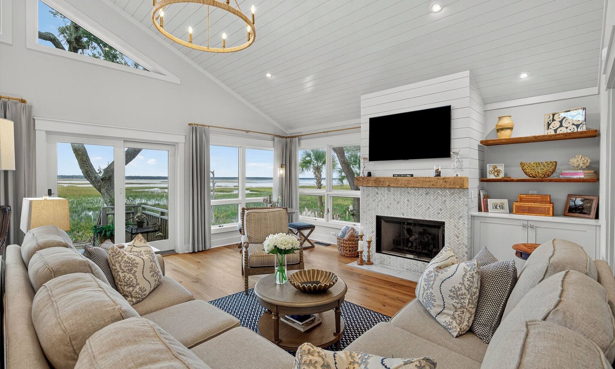 West Beach House | IMPECCABLE River Views! Luxury West Beach Home!