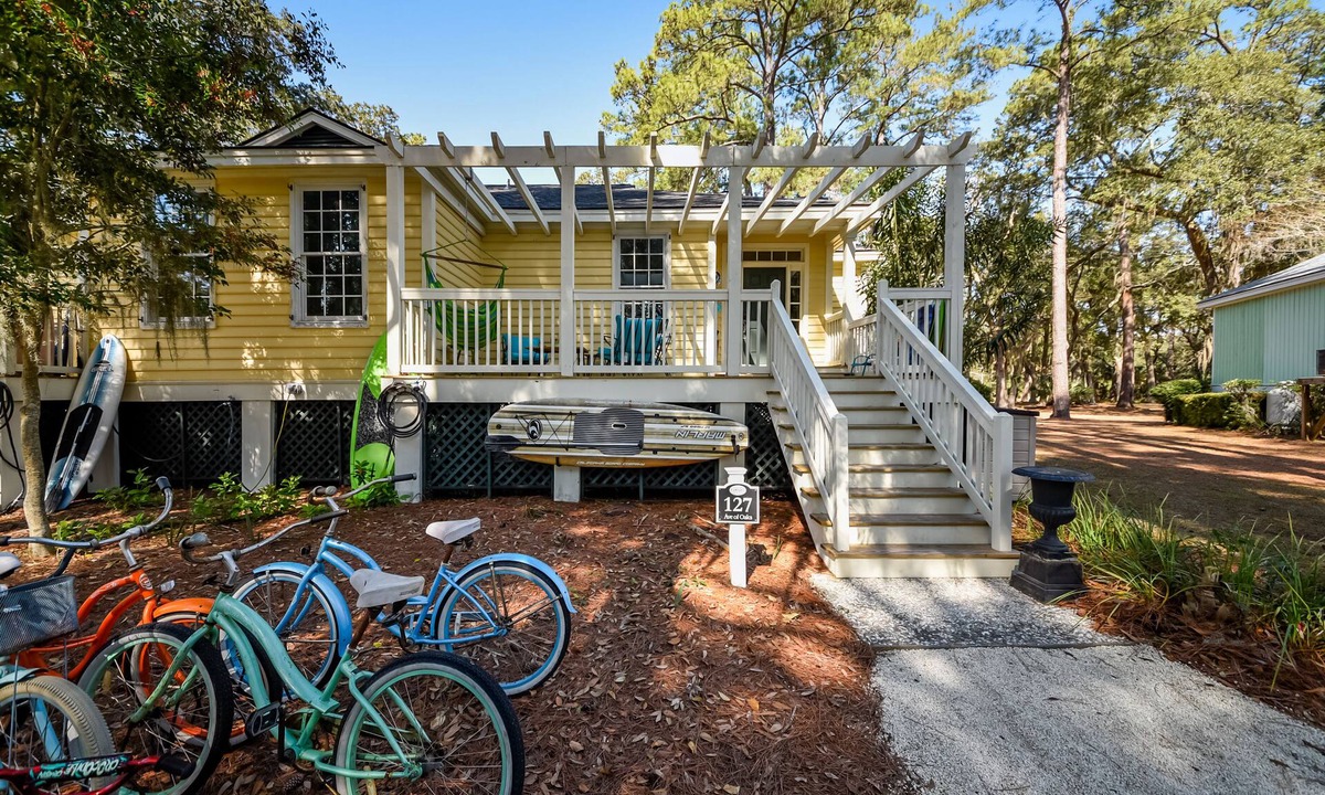 Melrose on the Beach House | JonBie Maison Deux Ocean view Cart included with booking