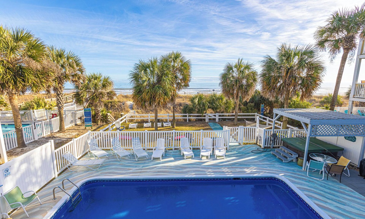 Crescent Beach House | Lavish Accessible On Ocean: 4 Kings, Huge Private Pool/Yard/Spa/Patio/GameTables