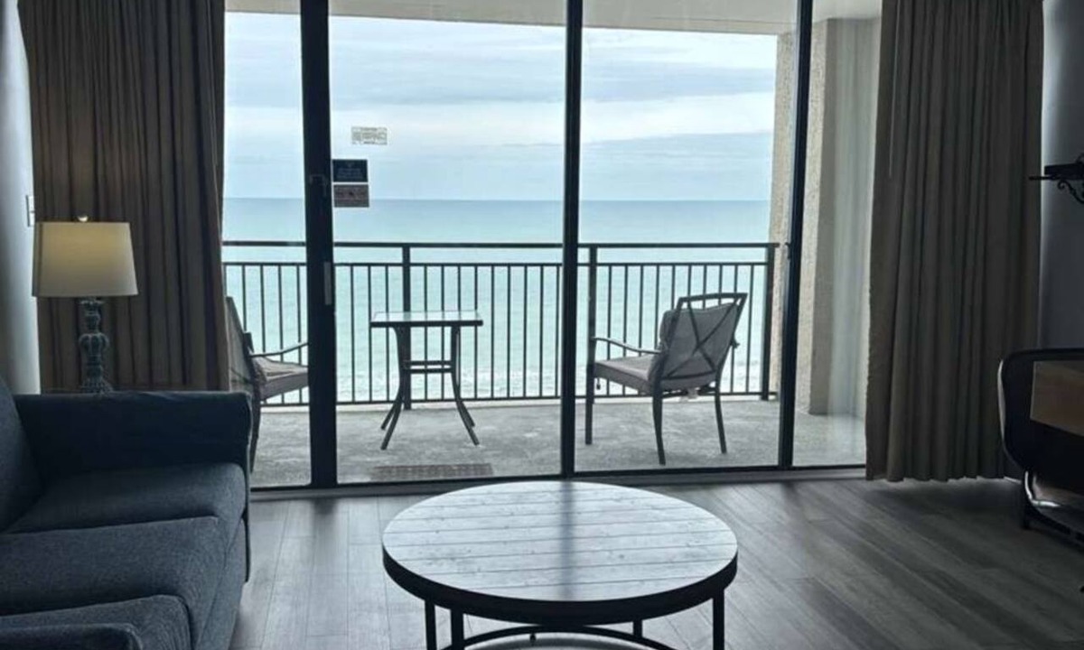 Myrtle Beach Condo | Lively Views from the balcony at Ocean Forest Plaza