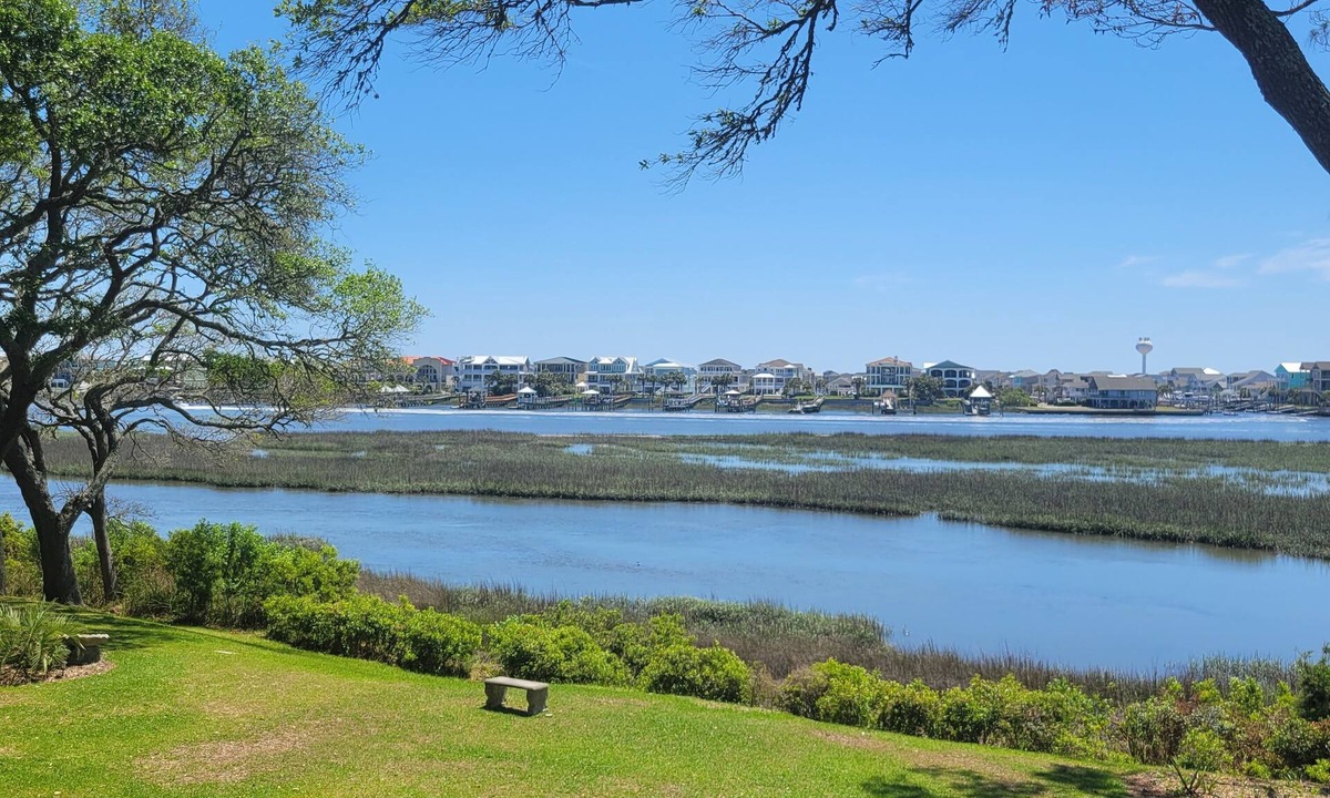 Ocean Isle Beach Apartment | Low Summer Rates Waterway Haven 2BR/1BA On the Intracoastal Waterway 5Star View