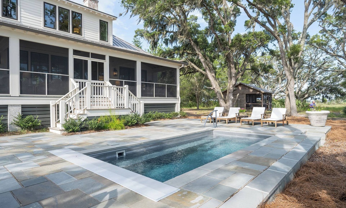 Saint Helena Island House | Lowcountry Luxe by The Tides: Pool & Porch