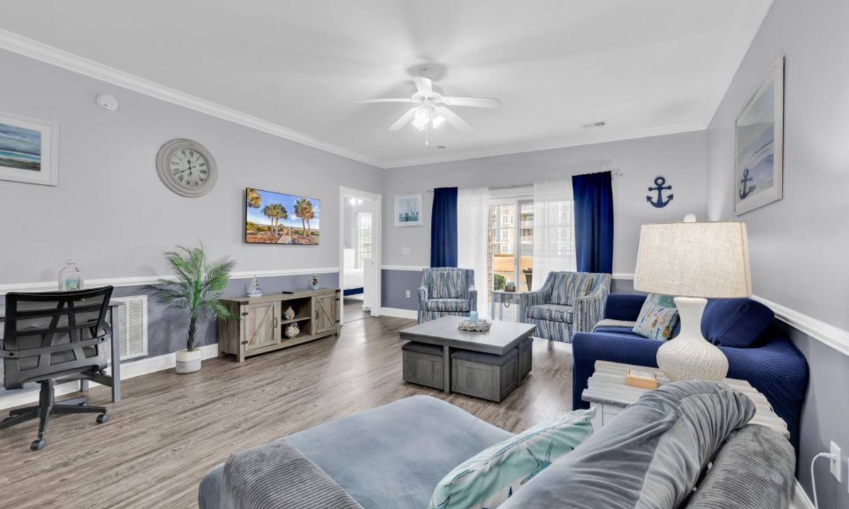 Central Myrtle Beach Condo | Modern 2BR Condo at Magnolia Pointe