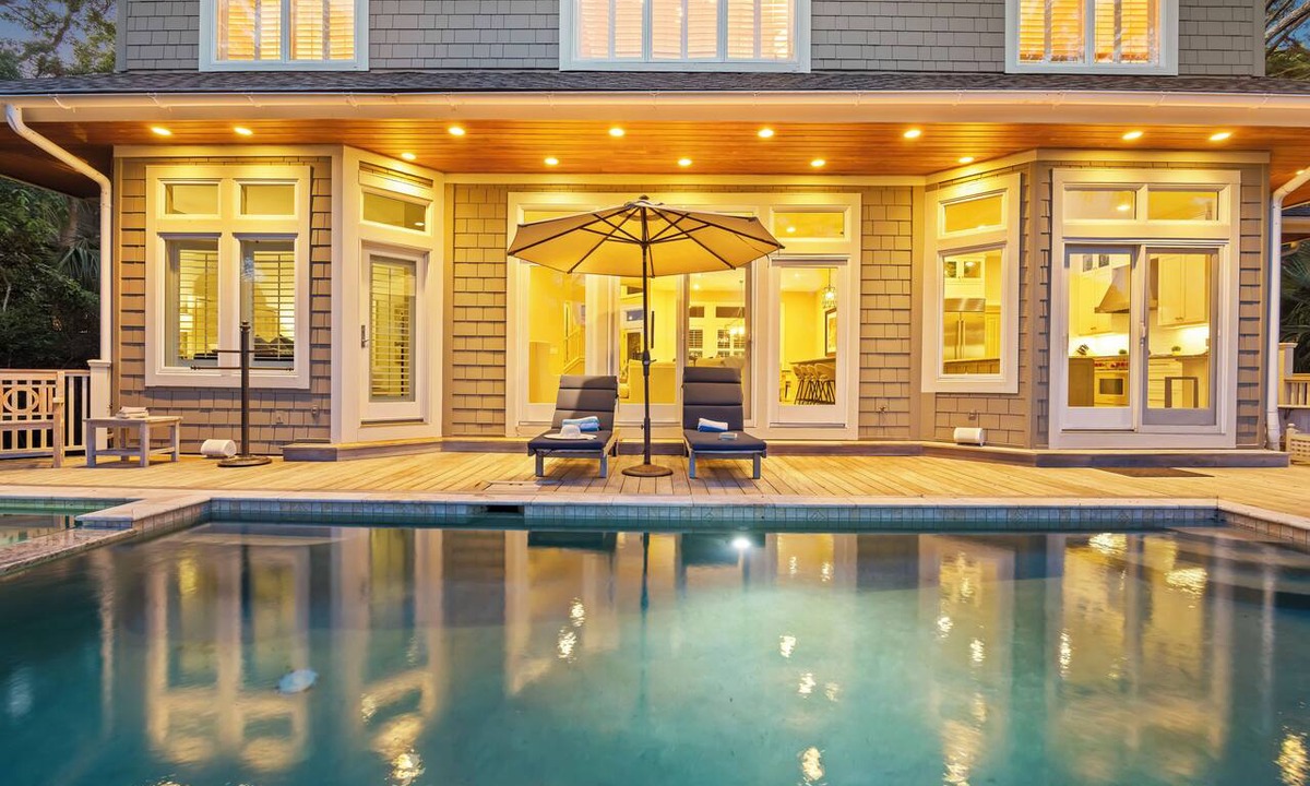 Vanderhorst Plantation House | Modern Luxury in Kiawah: Walk To Beach, Private Pool And Hot Tub!