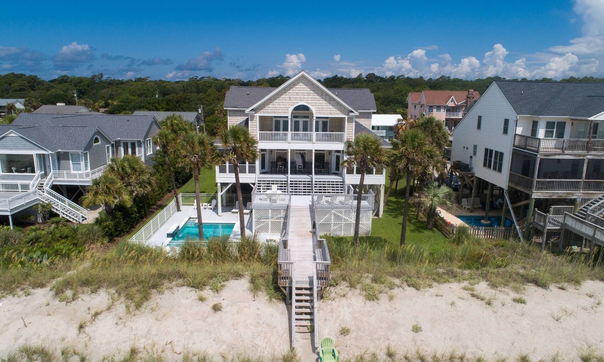 Long Bay Estates House | Ocean Front Luxury near Myrtle Beach State Park and just South of the airport.
