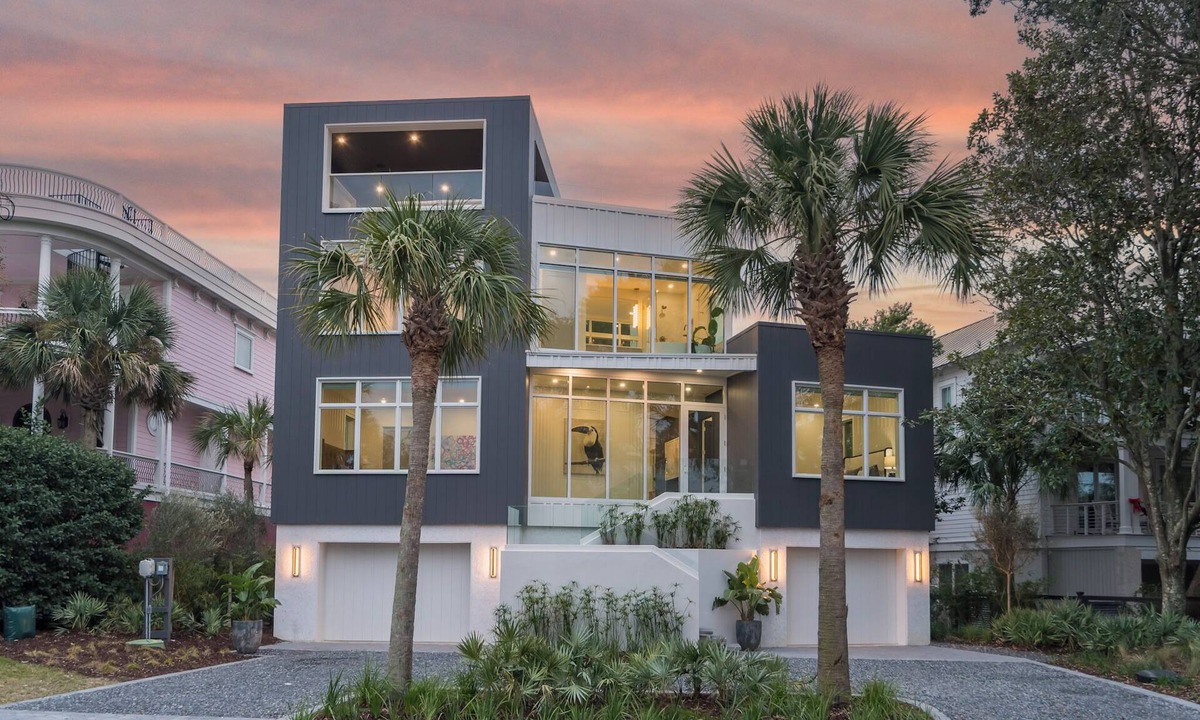 Isle of Palms House | Ocean & inlet-view 4BR with private pool, hot tub, and elevator.