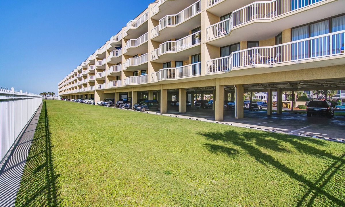 Folly Beach Villa | Oceanfront, third-floor villa with large private balcony and shared pools