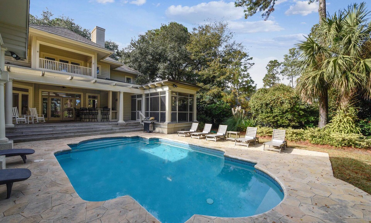 Heritage Woods House | Perfect Home for the Heritage Golf Tournament- Right on the Course, Private Pool
