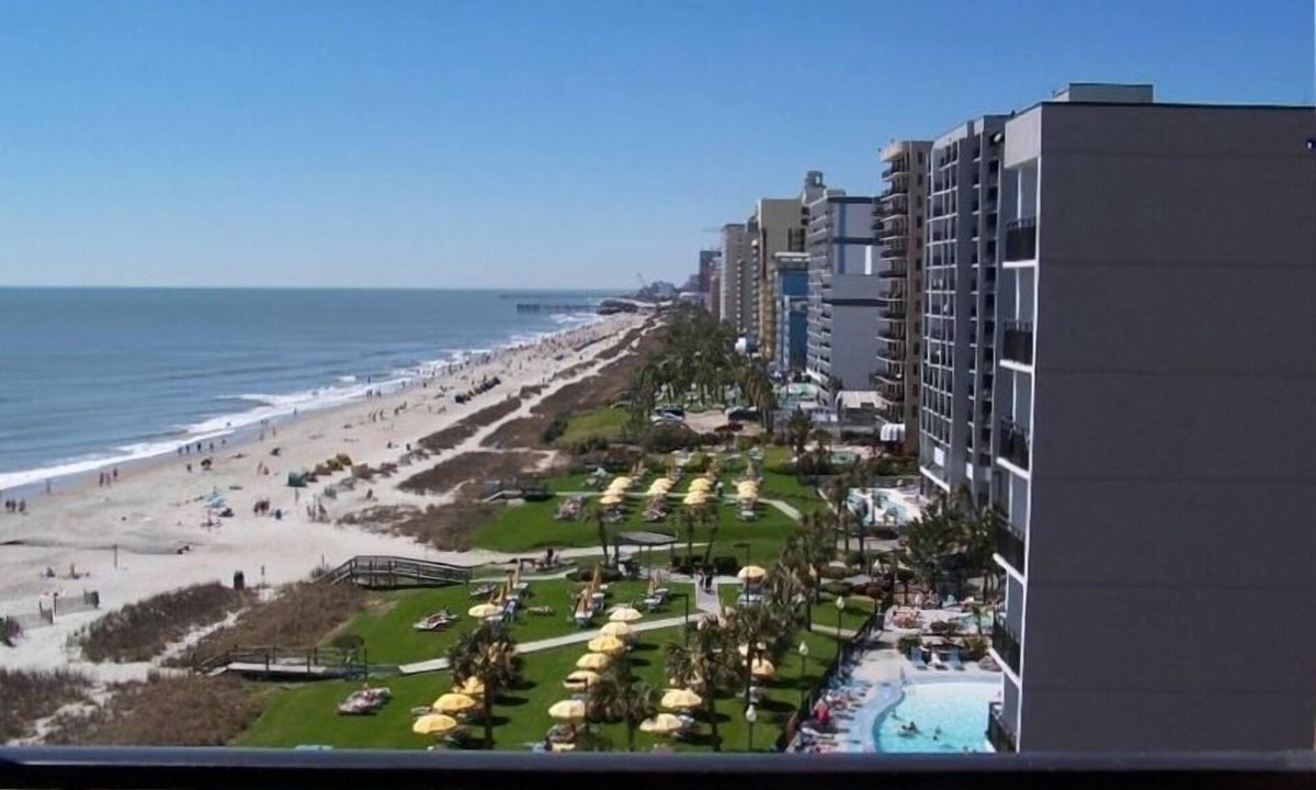 Myrtle Beach Condo | Rare Two-Story Oceanfront Penthouse 5 Balconies Stunning Beach Views