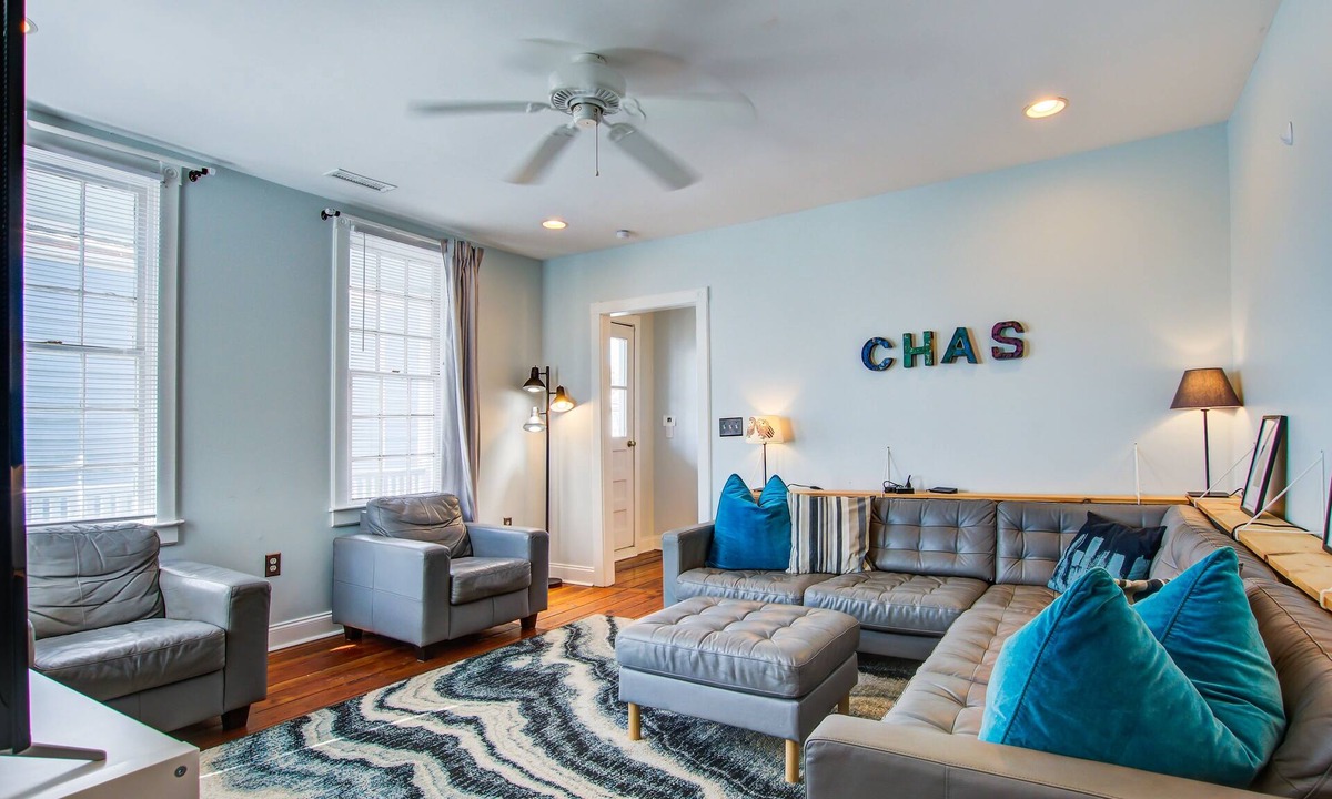 Downtown Charleston House | Renovated two-story home in Charleston with private yard - 30-day rental