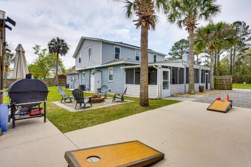 Charleston House | Screened Porch + Grill: Spacious Charleston Home!