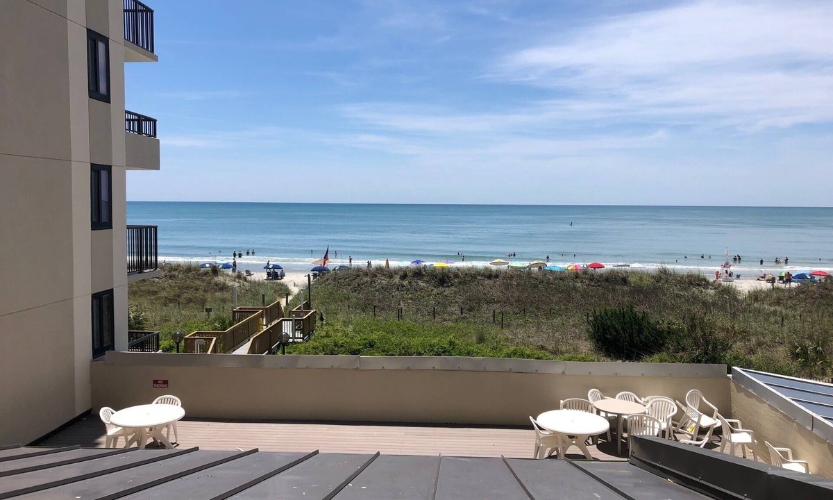 Windy Hill Condo | Sea Winds 207 Ocean Front Charm