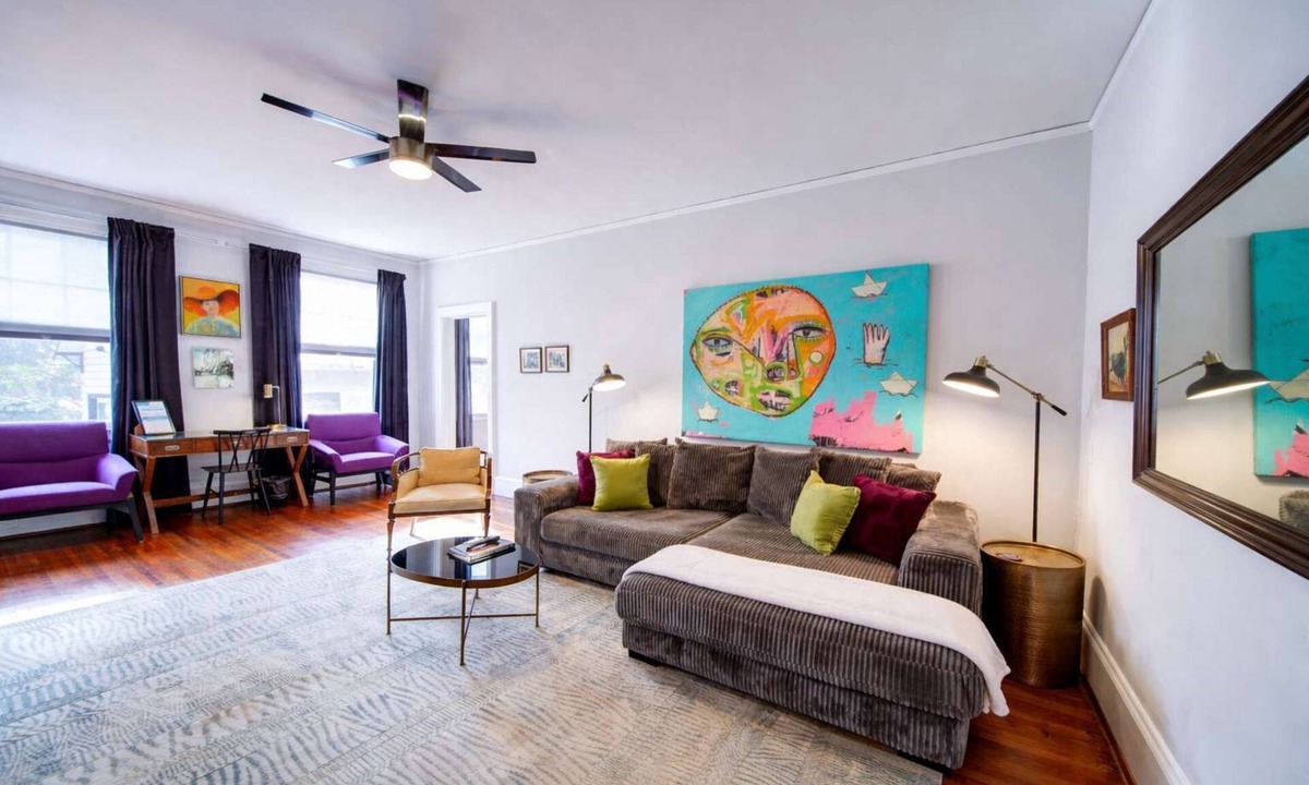 Charlotte Apartment | The Home Collection: Boutique Elizabeth Condo · King Suite · Near Atrium Health