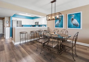 Spacious and stylish condo is perfect for a beach getaway full of adventure, relaxation, and fun.