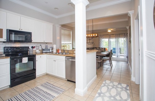 North Litchfield Beach Condo | 1 bed, 1 bath Renovated Lake-View End Unit at Litchfield by the Sea