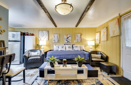 Terry Sanford Apartment | 1 Mi to Dtwn: Fayetteville Studio w/Patio