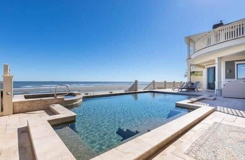Isle of Palms House | 10 Bedroom Oceanfront Estate|Beachfront Pool