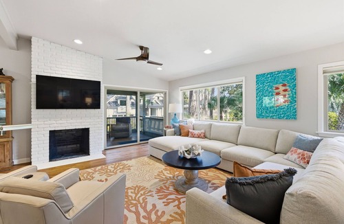 Sea Pines House | 12 Surf Scoter | 4 Bedroom 4th Row Home | Private Pool & Spa | STR #077592