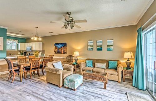 Central Myrtle Beach House | 2 Mi to Beach: Myrtlewood Condo w/Resort Perks!