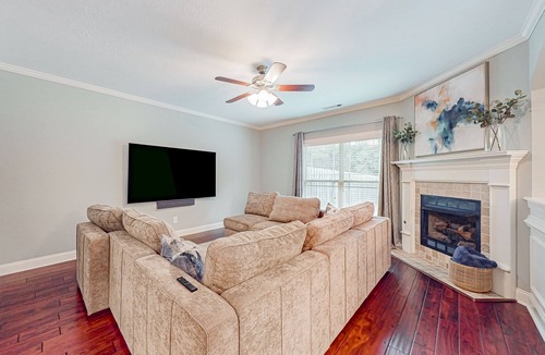 Grovetown House | 2-story house in great location with enclosed backyard, fireplace, streaming, AC
