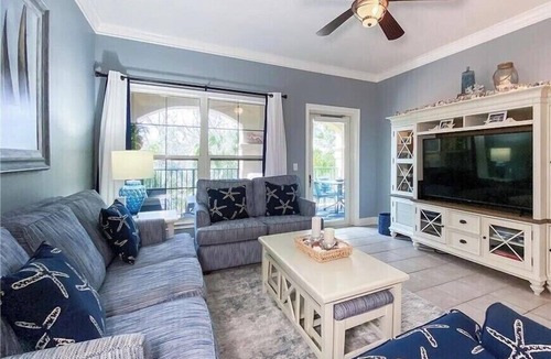 North Forest Beach Condo | 203 N Shore Place, New Master Shower, 2BR 2BA Sofa Bed Porch. Smart TV’s 2 Pools