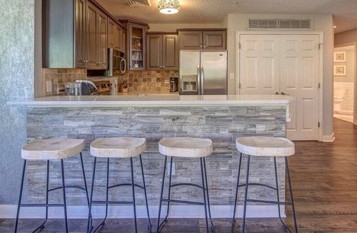 North Forest Beach Condo | 2201 SeaCrest. Renovated 1BR + Bunk Alcove — 2 Full Baths, Sleeps 6