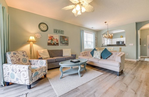 North Myrtle Beach Apartment | 3 Mi to Beach: North Myrtle Beach Condo w/Patio!