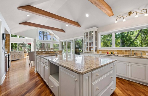 Heritage Woods House | 47 Heritage Road @ Sea Pines | Golf and Lagoon Views | Heated Pool | Near Harbour Town
