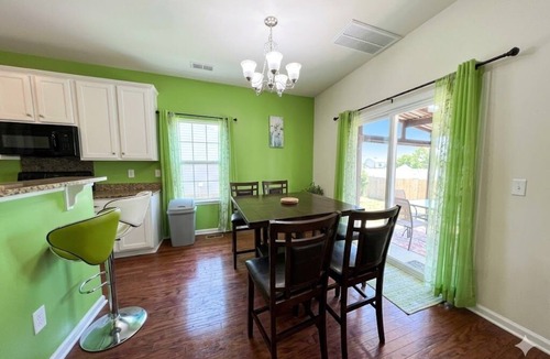Charlotte House | 4BR Home Near 1-485 and Golf Course+ Gazebo+ 2car Garage + fenced backyard