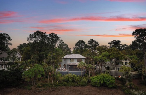 Vanderhorst Plantation House | 5-Star Kiawah Island Retreat, Private Pool & Panoramic Kiawah River Marsh Views
