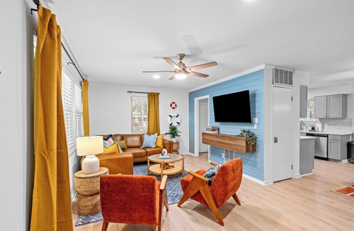 Beaufort House | 5BR2BA,Game Rm,FirePit,Golf,BBall,Near Parris Island