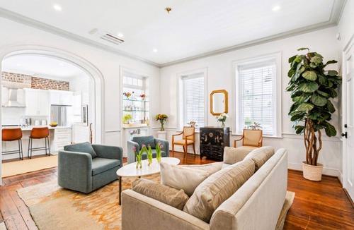 Cannonborough Elliotborough House | 6A at Saint Philip Square, One Block to King, Classic Charleston Comfort