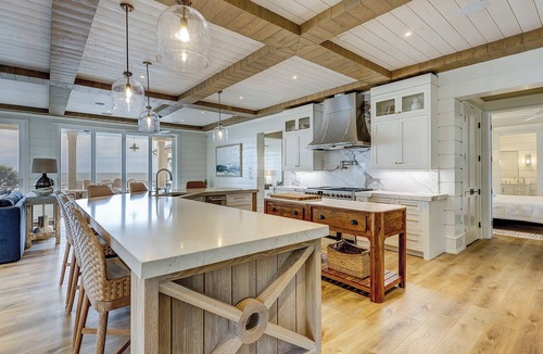 North Forest Beach House | 93 Dune Lane -Brand NEW Oceanfront 9 Bedroom Home w/Private Pool & Spa
