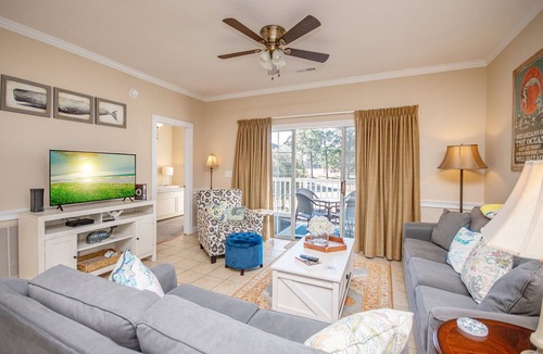 Central Myrtle Beach Condo | A golf course view escape in the heart of Myrtle Beach!