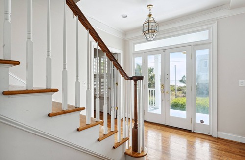 Folly Beach House | Across the street from the beach, pool, hot tub! Elevator!