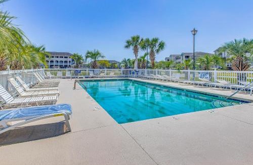 Carolina Yacht Landing House | Balcony + Pool Access: Serene Little River Retreat