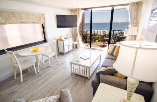 Myrtle Beach Condo | Beautiful End Unit Oceanfront in the heart of Myrtle Beach indoor and outdoor pools 203