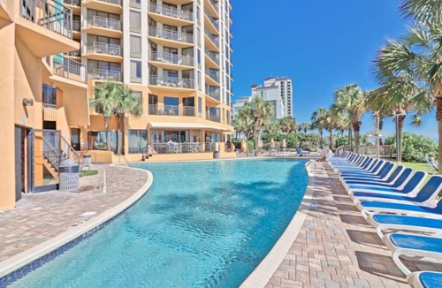 Myrtle Beach Condo | Beautiful Oceanfront, Full Kitchen, Pet Friendly