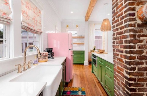 Cannonborough Elliotborough House | Boho Rosa | Famous Pink House with Pool & Yard!