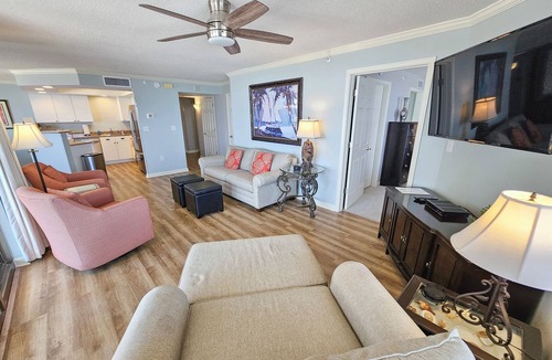 Arcadian Shores Condo | "Brighton Your View" - Beautiful Direct Oceanfront Corner Unit at Brighton Tower