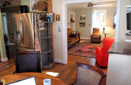 Charleston Cottage | Charming Bungalow w/Koi Pond Porch & Fireplace: Walk to Avondale/Downtown